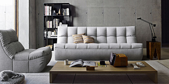 Кресло в интерьере гостиной-7, диван и кресло ДеИтали на заказ